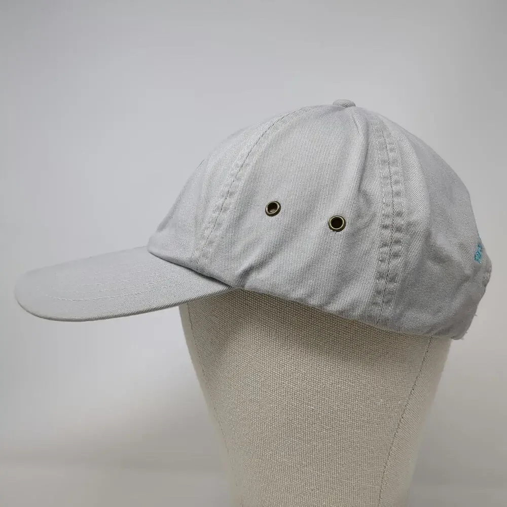 Island Oasis Baseball Cap Gray One Size Slideback Frozen Beverages Graphic Hat